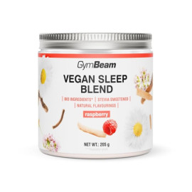 Vegan Sleep Blend - GymBeam - Málna - 205 g