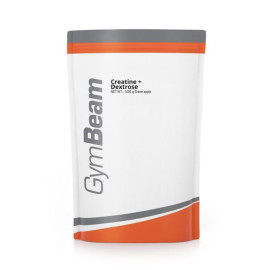 Kreatin + dextrose - GymBeam - zöld alma - 1000 g