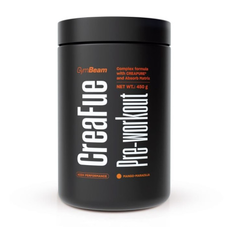 CreaFue Előzetes edzés - GymBeam - passiógyümölcs mango - 450 g