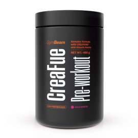CreaFue Előzetes edzés - GymBeam - Forest Fruits - 450 g