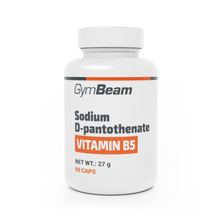 B5-vitamin (nátrium pantotenát) - GymBeam - 90 zacskó