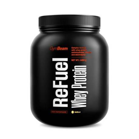 ReFuel Tejlőfehérje - GymBeam - vanília - 1450 g