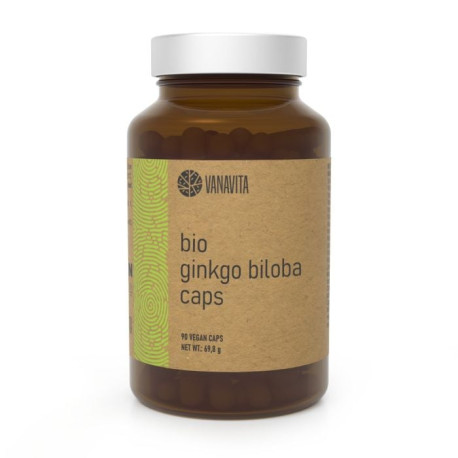 Bio Ginkgo biloba - VanaVita - 90 kapsium.