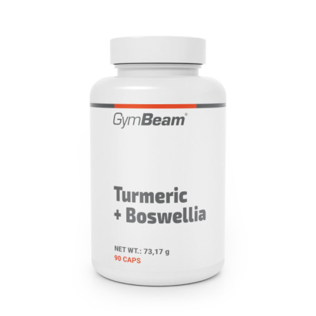 Kurkuma + Boswellia - GymBeam - 90 sapkány.