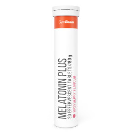 Melatonin Plus pezsgő - GymBeam - málna - 80 g