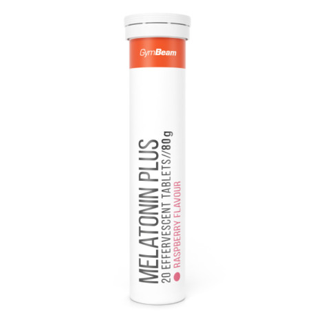 Melatonin Plus pezsgő - GymBeam - málna - 80 g
