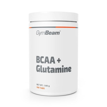 BCAA + Glutamin - GymBeam - 300 tablet.