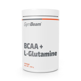 BCAA + L-glutamin – GymBeam - narancssárga - 480 g