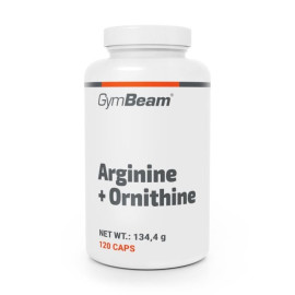 Arginin + Ornitin - GymBeam - 120 zsák