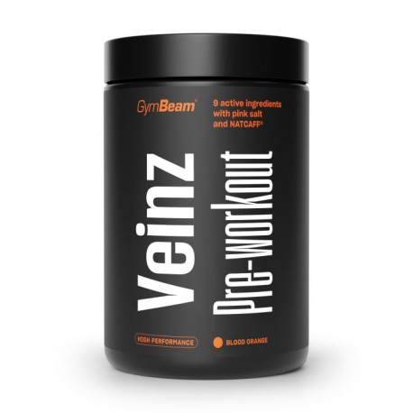 Veinz Előzetes edzés - GymBeam - Blood Orange - 500 g