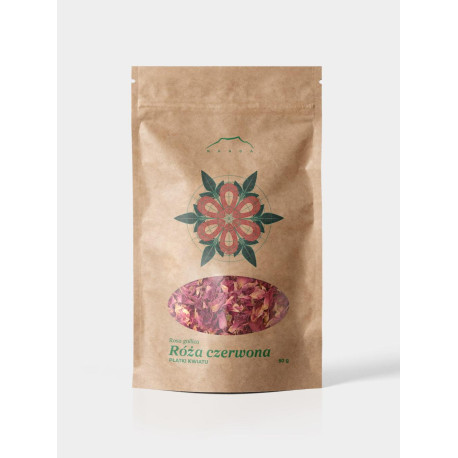 Szárított rózsaszirmok - vörös szirmok 50 g