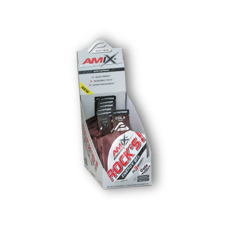 20x Rocks Energy Gel koffeinnel 32g - cola