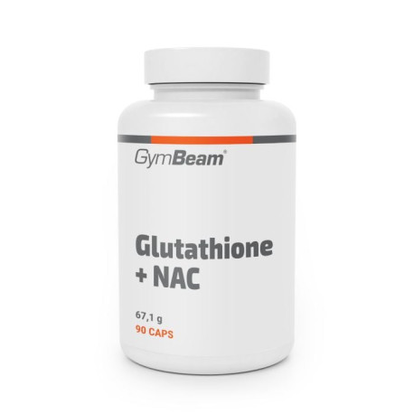 Glutathion + NAC (N-acetil-L-cistein) - GymBeam - 90 tasak