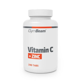 C-vitamin + cink - GymBeam - 240 tablet.