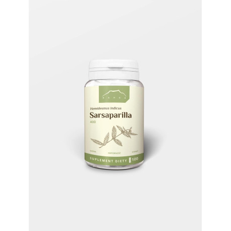 Sarsaparilla 100 kapszula x 400 mg - 100