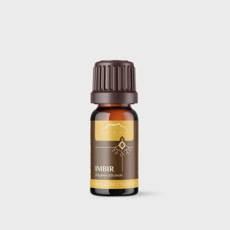 Gyógyászati gyömbér olaj - 100% illóolaj - 10ml - Zingiber officinale