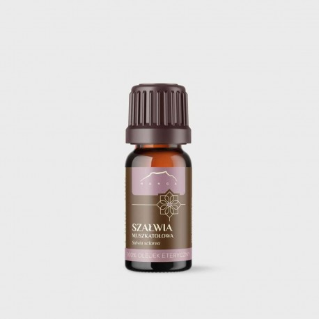 Salvia sclarea olaj - 100% illóolaj - 10 ml - Salvia sclarea