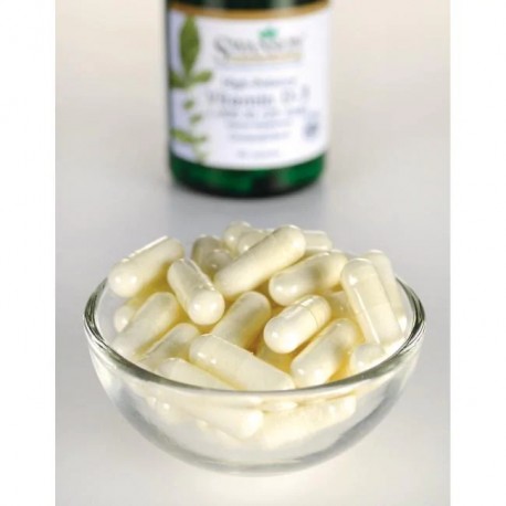 SWANSON D-3-vitamin 1000 NE - nagy hatékonyságú (25 mcg) 60 kapszula