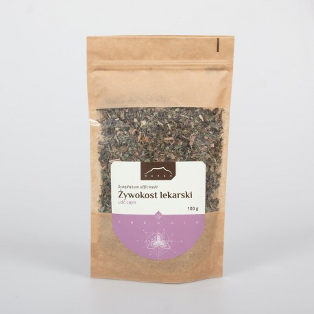 Comfrey Leaf - Symphytum officinale - 100g Aprított