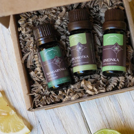 Citruskészlet - 100% illóolajok - 3x10ml