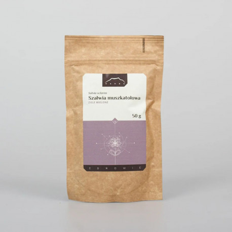 Mályvazsálya - Salvia sclarea - 50g őrölt