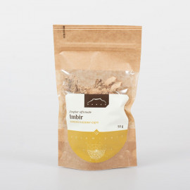 Szárított gyömbérgyökér - 250g apróra vágva