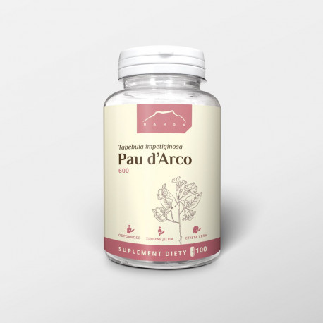 Pau dArco 100 kapszula x 600 mg - 100