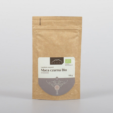Maca Standard Bio - 100g fekete