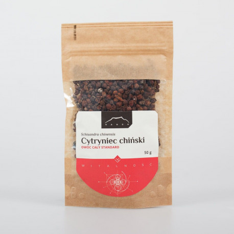 Schisandra chinensis gyümölcs standard - 250g EGÉSZ
