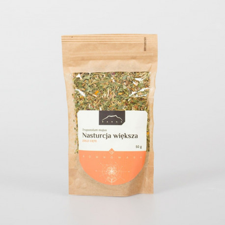 Nasturtium nagyobb gyógynövény - 50g vágás