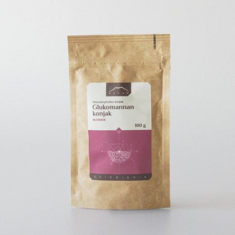 Konjac glükomannán - 100 g őrölt