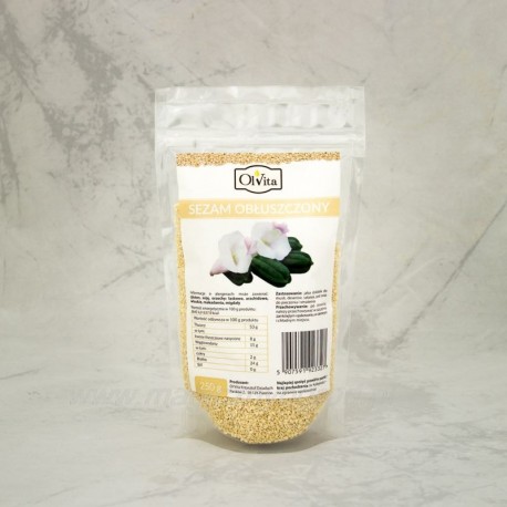 Hámozott szezámmag 250 g