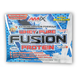 Whey Pure Fusion Protein 30g Action - dupla fehér csokoládé