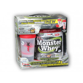 Anabolic Monster Whey 2200g + Monster Shaker - eper-banán