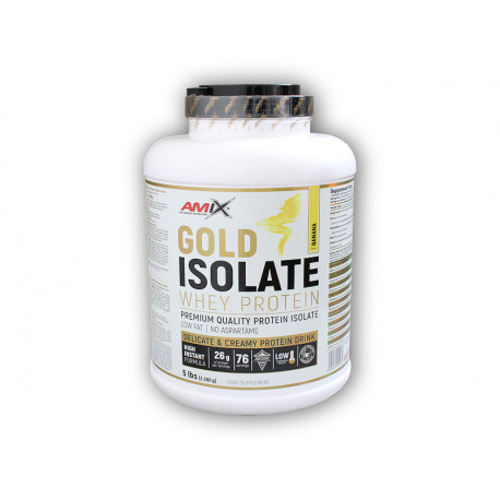 Gold Whey Protein Isolate 2280g - természetes csokoládé