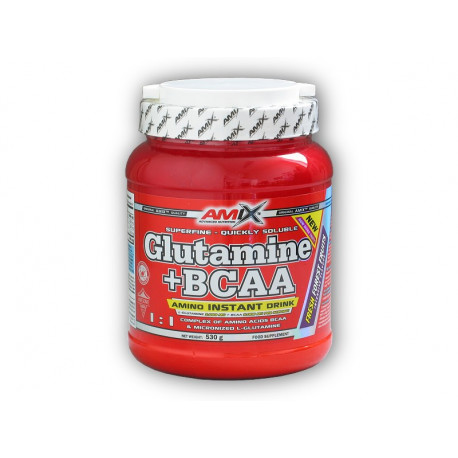 L-glutamin + BCAA 530g - erdei gyümölcsök
