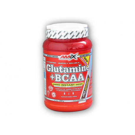 L-glutamin + BCAA 1000g - citrom-lime