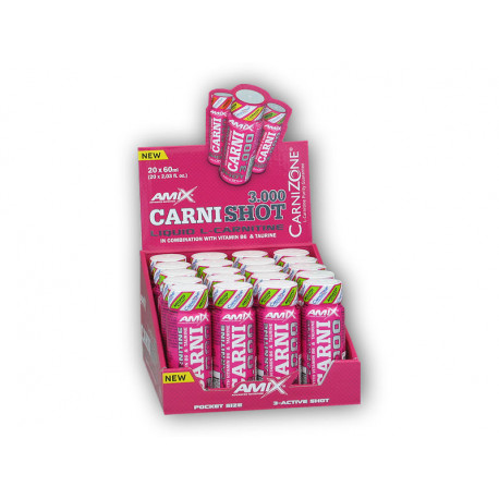 CarniShot 3000 doboz 20x60ml - mojito