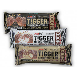 Tiger Choco Crunchy Bar magas fehérjetartalmú 60g - csokoládés kókuszdió