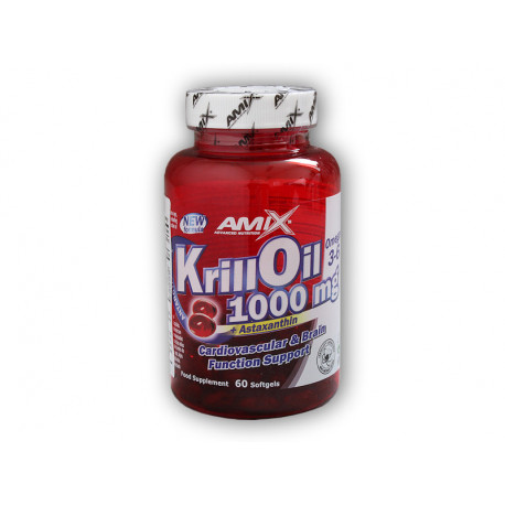 Krillolaj 1000 mg 60 folyékony kapszula