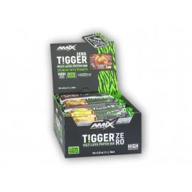 20x MIX Tigger Zero többrétegű prot. Bar 60g - étcsokoládés karamell