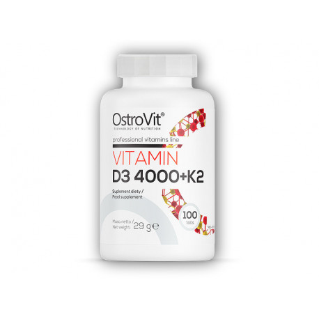 D3-vitamin 4000 NE + K2 100 tabletta