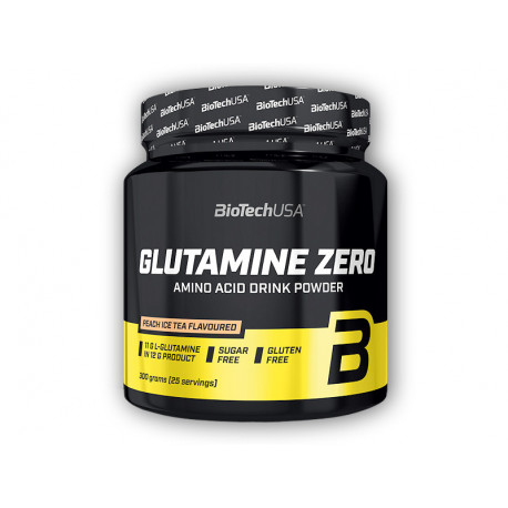 Glutamine Zero 300g - őszibarack jeges tea