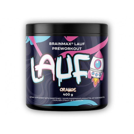 Lauf Preworkout koffeinnel 400g - piros narancs