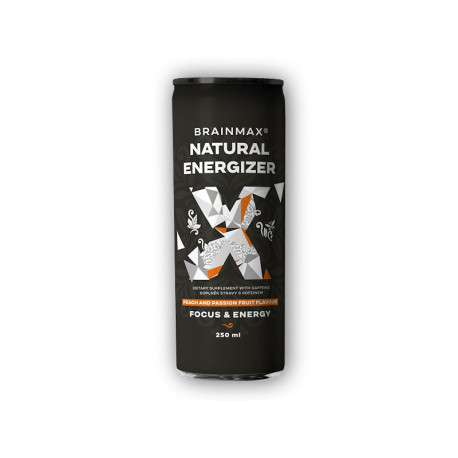 Natural Energizer, energiaital 250ml - passiógyümölcs őszibarack
