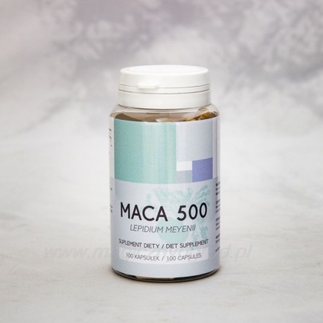 Maca 500mg x 100 kapszula - Lepidium meyenii