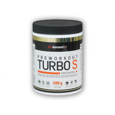 Diamond line Preworkout Turbo S 500g - narancssárga