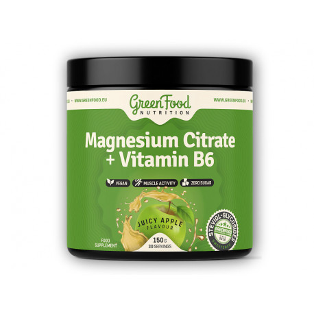 Magnézium-citrát + B6-vitamin 150g - almalé