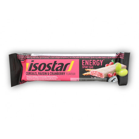 Isostar energy sport bar 40g - banán gabonafélékkel