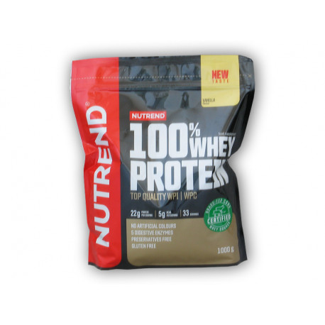 100% Whey Protein NEW 1000g - süti krém